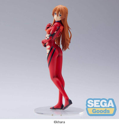 EVANGELION: 3.0+1.0 Thrice Upon a Time SPM PVC Statue Asuka Langley On The Beach 21cm - Scale Statue - Sega - Hobby Figures UK