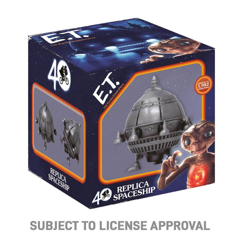 E.T Scaled Replica 40th Anniversary Spaceship Limited Edition 9cm - Scale Statue - FaNaTtik - Hobby Figures UK