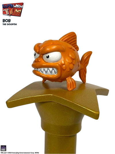 Earthworm Jim Action Figure Wave 1: Bob the Killer Goldfish & #4 15cm - Action Figures - Premium DNA Toys - Hobby Figures UK