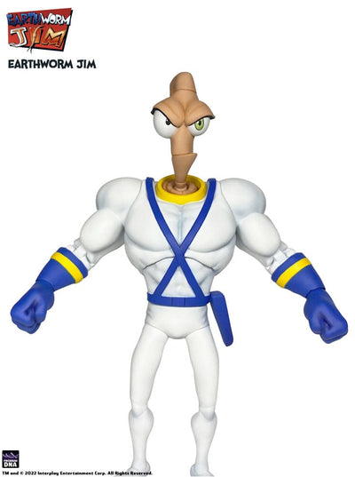 Earthworm Jim Action Figure Wave 1: Earthworm Jim & Snot 15cm - Action Figures - Premium DNA Toys - Hobby Figures UK