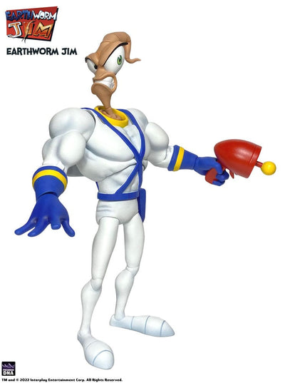 Earthworm Jim Action Figure Wave 1: Earthworm Jim & Snot 15cm - Action Figures - Premium DNA Toys - Hobby Figures UK