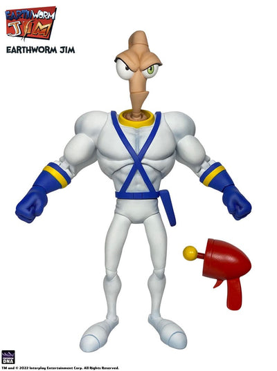 Earthworm Jim Action Figure Wave 1: Earthworm Jim & Snot 15cm - Action Figures - Premium DNA Toys - Hobby Figures UK
