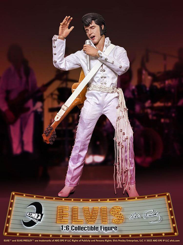 Elvis Presley Legends Series Action Figure 1/6 Vegas Edition 30cm - Action Figures - Iconiq Studios - Hobby Figures UK