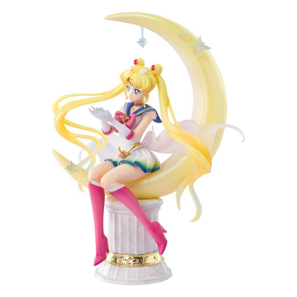 Sailor Moon Eternal FiguartsZERO Chouette PVC Statue Super Sailor Moon Bright Moon 19cm
