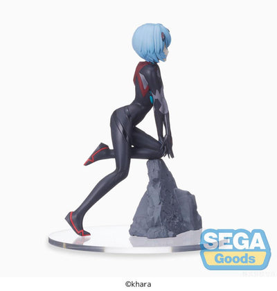 Evangelion: 3.0+1.0 Thrice Upon a Time SPM PVC Statue Vignetteum Rei Ayanami 19cm - Scale Statue - Sega - Hobby Figures UK