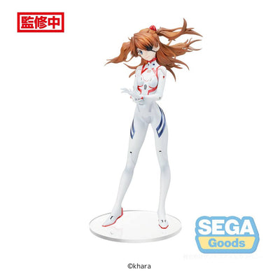Evangelion: 3.0+1.0 Thrice Upon a Time SPM Vignetteum PVC Statue Asuka Last Mission 21cm - Scale Statue - Sega - Hobby Figures UK