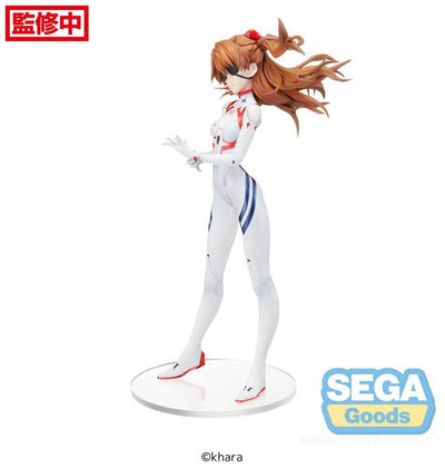 Evangelion: 3.0+1.0 Thrice Upon a Time SPM Vignetteum PVC Statue Asuka Last Mission 21cm - Scale Statue - Sega - Hobby Figures UK