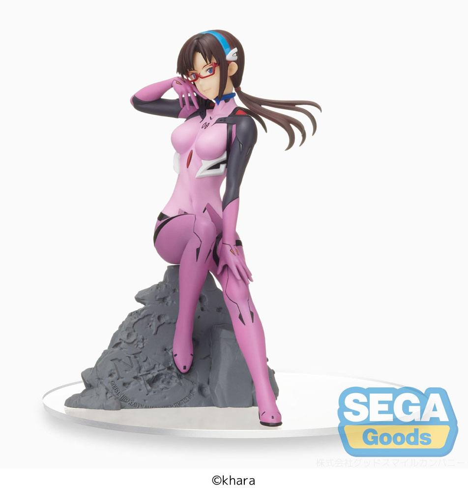 Evangelion: 3.0+1.0 Thrice Upon a Time SPM Vignetteum PVC Statue Mari Makinami Illustrious 18cm - Scale Statue - Sega - Hobby Figures UK