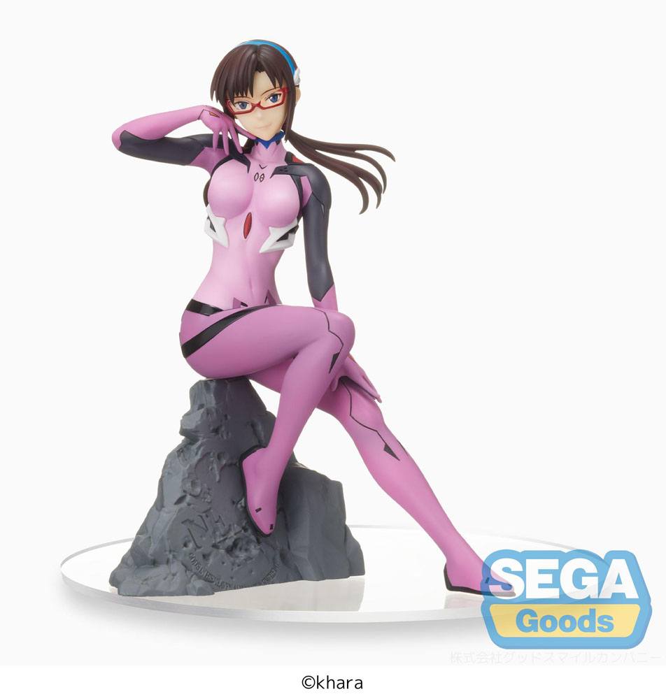 Evangelion: 3.0+1.0 Thrice Upon a Time SPM Vignetteum PVC Statue Mari Makinami Illustrious 18cm - Scale Statue - Sega - Hobby Figures UK
