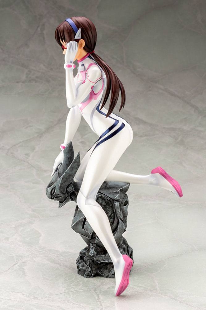 Evangelion 4 PVC Statue 1/6 Mari Makinami Illustrious White Plugsuit Ver. 24cm - Scale Statue - Kotobukiya - Hobby Figures UK