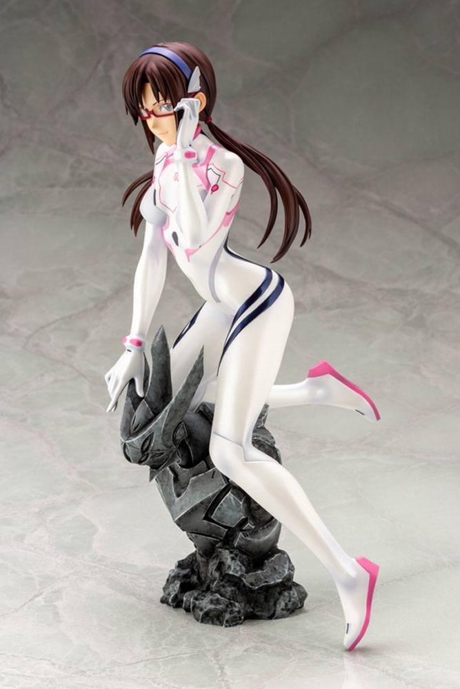 Evangelion 4 PVC Statue 1/6 Mari Makinami Illustrious White Plugsuit Ver. 24cm - Scale Statue - Kotobukiya - Hobby Figures UK