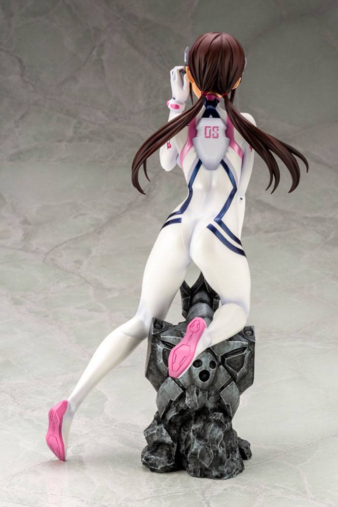 Evangelion 4 PVC Statue 1/6 Mari Makinami Illustrious White Plugsuit Ver. 24cm - Scale Statue - Kotobukiya - Hobby Figures UK