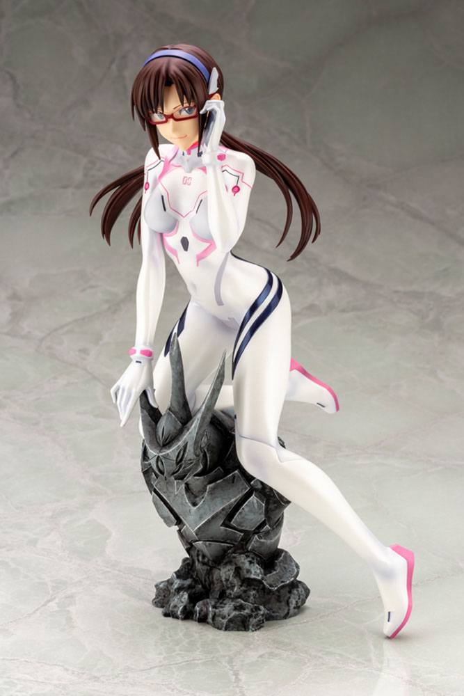 Evangelion 4 PVC Statue 1/6 Mari Makinami Illustrious White Plugsuit Ver. 24cm - Scale Statue - Kotobukiya - Hobby Figures UK