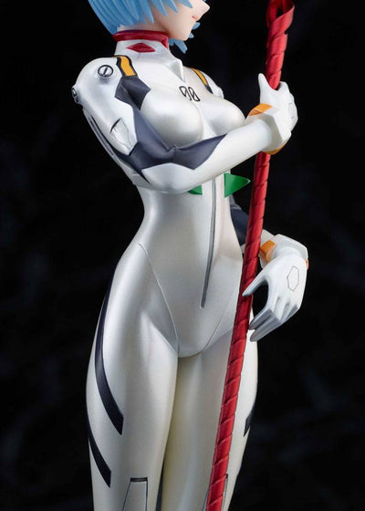 Evangelion DreamTech PVC Statue 1/7 Rei Ayanami Plugsuit Style Pearl Color Edition DT-182 35cm - Scale Statue - Wave Corporation - Hobby Figures UK