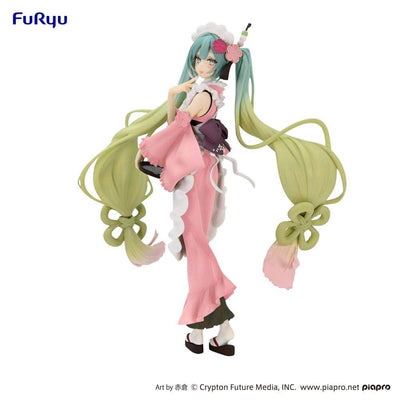 Hatsune Miku Exceed Creative PVC Statue Hatsune Miku Matcha Green Tea Parfait Another Colour Ver. 20cm - Scale Statue - Furyu - Hobby Figures UK