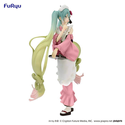 Hatsune Miku Exceed Creative PVC Statue Hatsune Miku Matcha Green Tea Parfait Another Colour Ver. 20cm - Scale Statue - Furyu - Hobby Figures UK