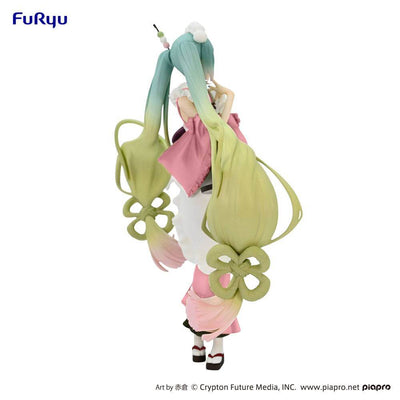 Hatsune Miku Exceed Creative PVC Statue Hatsune Miku Matcha Green Tea Parfait Another Colour Ver. 20cm - Scale Statue - Furyu - Hobby Figures UK