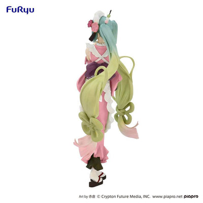 Hatsune Miku Exceed Creative PVC Statue Hatsune Miku Matcha Green Tea Parfait Another Colour Ver. 20cm - Scale Statue - Furyu - Hobby Figures UK