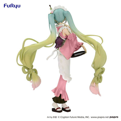 Hatsune Miku Exceed Creative PVC Statue Hatsune Miku Matcha Green Tea Parfait Another Colour Ver. 20cm - Scale Statue - Furyu - Hobby Figures UK