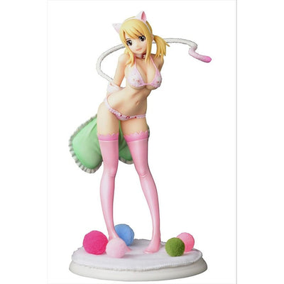 Fairy Tail Statue 1/6 Lucy Heartfilia·Cherry blossom CAT Gravure_Style 25cm - Scale Statue - Orca Toys - Hobby Figures UK