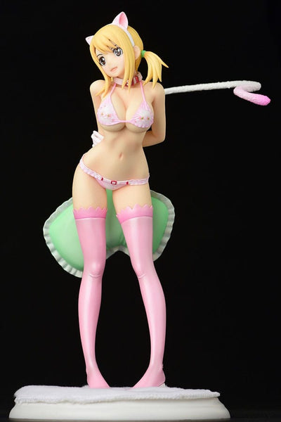 Fairy Tail Statue 1/6 Lucy Heartfilia·Cherry blossom CAT Gravure_Style 25cm - Scale Statue - Orca Toys - Hobby Figures UK