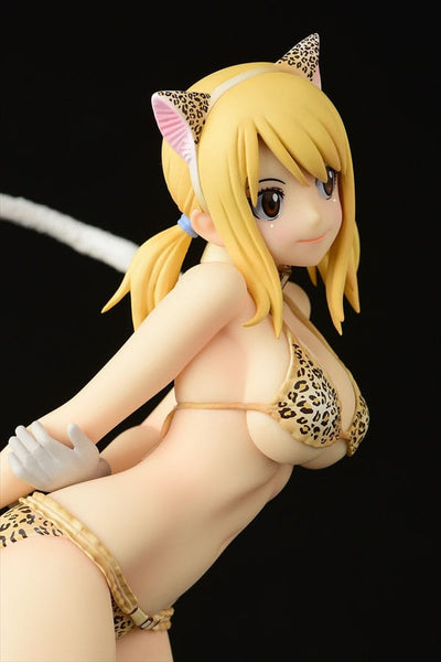 Fairy Tail Statue 1/6 Lucy Heartfilia - Leopard print CAT Gravure_Style 25cm - Scale Statue - Orca Toys - Hobby Figures UK