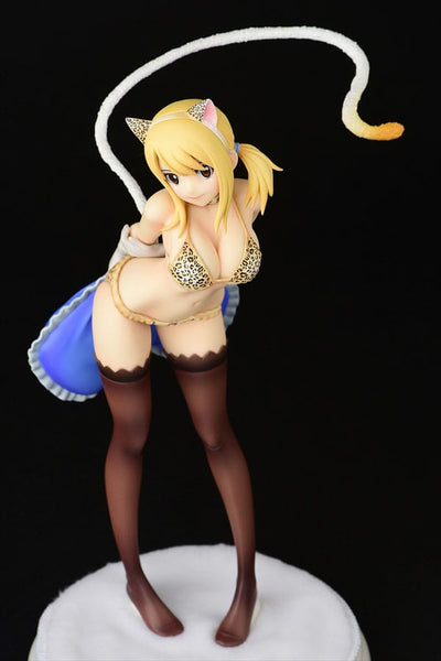 Fairy Tail Statue 1/6 Lucy Heartfilia - Leopard print CAT Gravure_Style 25cm - Scale Statue - Orca Toys - Hobby Figures UK