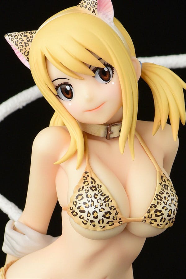 Fairy Tail Statue 1/6 Lucy Heartfilia - Leopard print CAT Gravure_Style 25cm - Scale Statue - Orca Toys - Hobby Figures UK