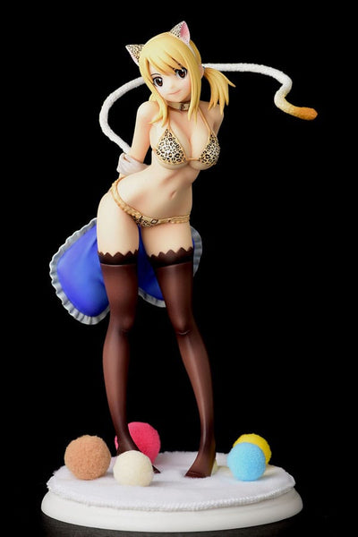 Fairy Tail Statue 1/6 Lucy Heartfilia - Leopard print CAT Gravure_Style 25cm - Scale Statue - Orca Toys - Hobby Figures UK