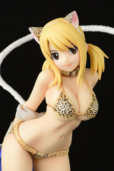 Fairy Tail Statue 1/6 Lucy Heartfilia - Leopard print CAT Gravure_Style 25cm - Scale Statue - Orca Toys - Hobby Figures UK