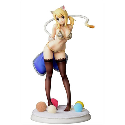 Fairy Tail Statue 1/6 Lucy Heartfilia - Leopard print CAT Gravure_Style 25cm - Scale Statue - Orca Toys - Hobby Figures UK