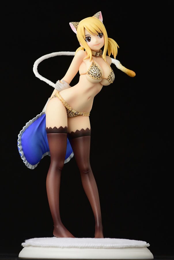 Fairy Tail Statue 1/6 Lucy Heartfilia - Leopard print CAT Gravure_Style 25cm - Scale Statue - Orca Toys - Hobby Figures UK