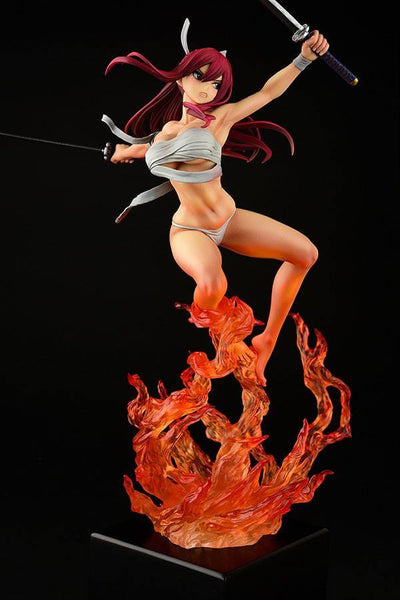 Fairy Tail Statue 1/6 Erza Scarlet Samurai Ver. Kurenai 43cm - Scale Statue - Orca Toys - Hobby Figures UK