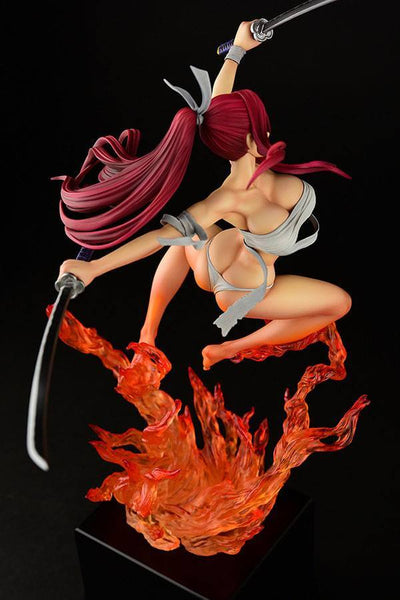 Fairy Tail Statue 1/6 Erza Scarlet Samurai Ver. Kurenai 43cm - Scale Statue - Orca Toys - Hobby Figures UK