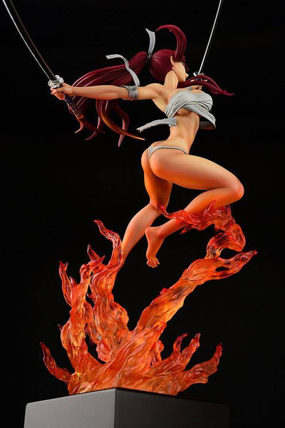 Fairy Tail Statue 1/6 Erza Scarlet Samurai Ver. Kurenai 43cm - Scale Statue - Orca Toys - Hobby Figures UK