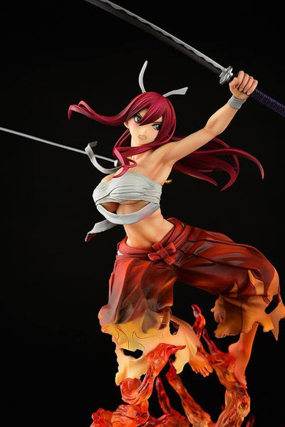 Fairy Tail Statue 1/6 Erza Scarlet Samurai Ver. Kurenai 43cm - Scale Statue - Orca Toys - Hobby Figures UK
