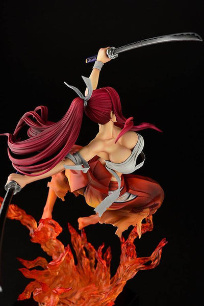 Fairy Tail Statue 1/6 Erza Scarlet Samurai Ver. Kurenai 43cm - Scale Statue - Orca Toys - Hobby Figures UK