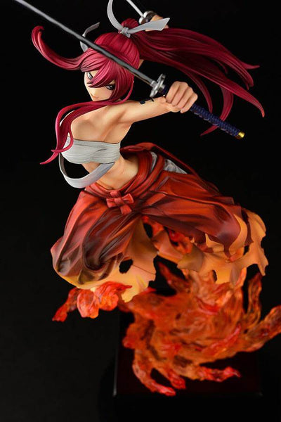 Fairy Tail Statue 1/6 Erza Scarlet Samurai Ver. Kurenai 43cm - Scale Statue - Orca Toys - Hobby Figures UK