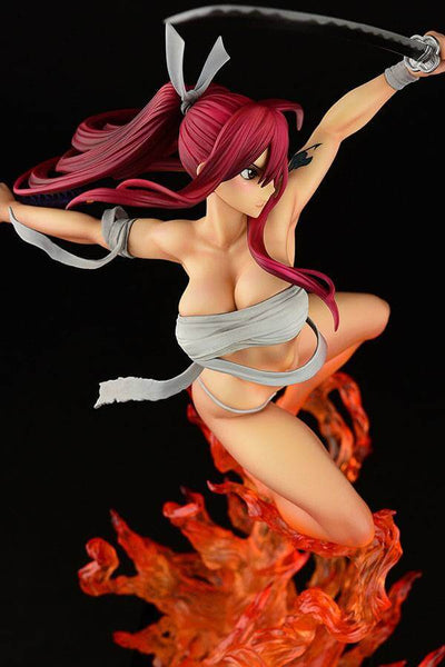 Fairy Tail Statue 1/6 Erza Scarlet Samurai Ver. Kurenai 43cm - Scale Statue - Orca Toys - Hobby Figures UK
