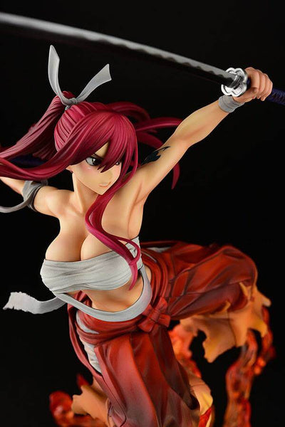 Fairy Tail Statue 1/6 Erza Scarlet Samurai Ver. Kurenai 43cm - Scale Statue - Orca Toys - Hobby Figures UK
