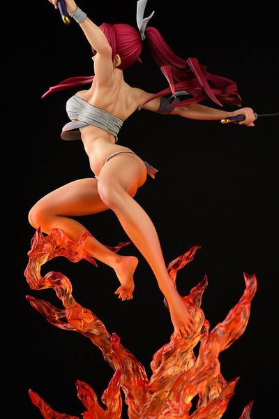 Fairy Tail Statue 1/6 Erza Scarlet Samurai Ver. Kurenai 43cm - Scale Statue - Orca Toys - Hobby Figures UK
