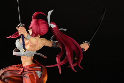 Fairy Tail Statue 1/6 Erza Scarlet Samurai Ver. Kurenai 43cm - Scale Statue - Orca Toys - Hobby Figures UK