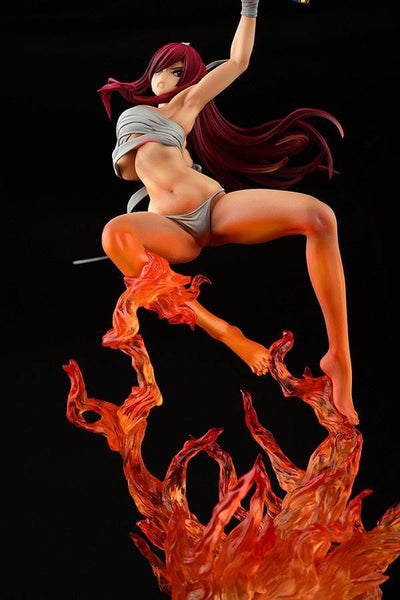 Fairy Tail Statue 1/6 Erza Scarlet Samurai Ver. Kurenai 43cm - Scale Statue - Orca Toys - Hobby Figures UK