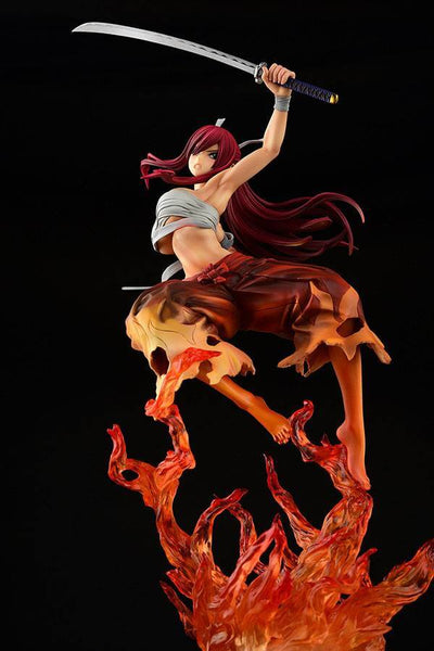 Fairy Tail Statue 1/6 Erza Scarlet Samurai Ver. Kurenai 43cm - Scale Statue - Orca Toys - Hobby Figures UK