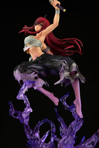 Fairy Tail Statue 1/6 Erza Scarlet Samurai Ver. Shikkoku 43cm - Scale Statue - Orca Toys - Hobby Figures UK