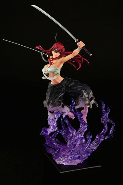 Fairy Tail Statue 1/6 Erza Scarlet Samurai Ver. Shikkoku 43cm - Scale Statue - Orca Toys - Hobby Figures UK