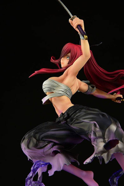 Fairy Tail Statue 1/6 Erza Scarlet Samurai Ver. Shikkoku 43cm - Scale Statue - Orca Toys - Hobby Figures UK