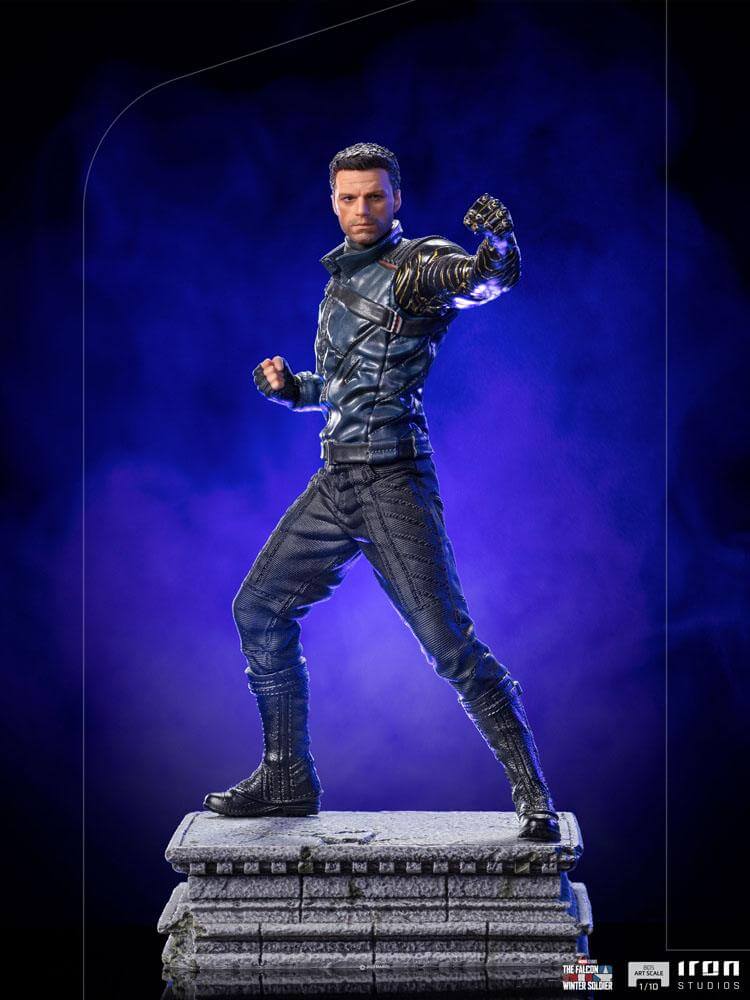 The Falcon and The Winter Soldier BDS Art Scale Statue 1/10 Bucky Barnes 22cm - Scale Statue - Iron Studios - Hobby Figures UK