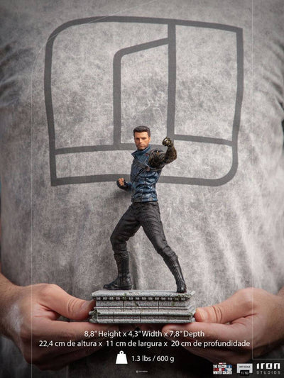 The Falcon and The Winter Soldier BDS Art Scale Statue 1/10 Bucky Barnes 22cm - Scale Statue - Iron Studios - Hobby Figures UK
