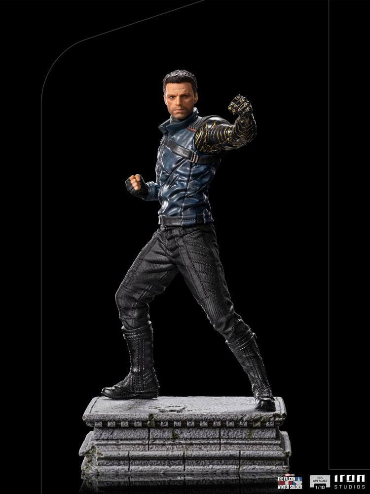 The Falcon and The Winter Soldier BDS Art Scale Statue 1/10 Bucky Barnes 22cm - Scale Statue - Iron Studios - Hobby Figures UK